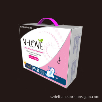 Vlove Anion Santiary Menstrual Pads with Christmas Gift Packing